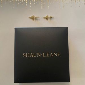 SHAUN LEANE JEWELLERY , ROSE THORN STUD EARRINGS